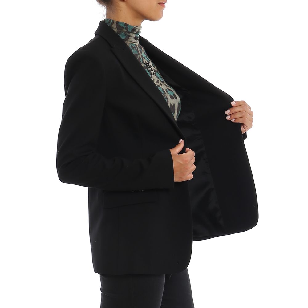 PINKO Black Viscose Suits & Blazer PINKO