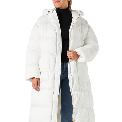 PINKO White Nylon Jackets & Coat PINKO