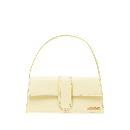 Jacquemus Yellow Leather Shoulder Bag Jacquemus