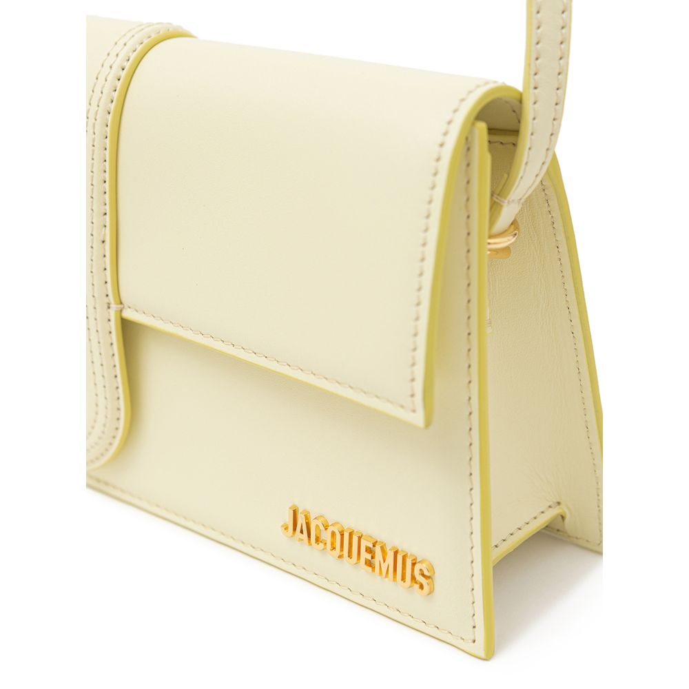 Jacquemus Yellow Leather Shoulder Bag Jacquemus