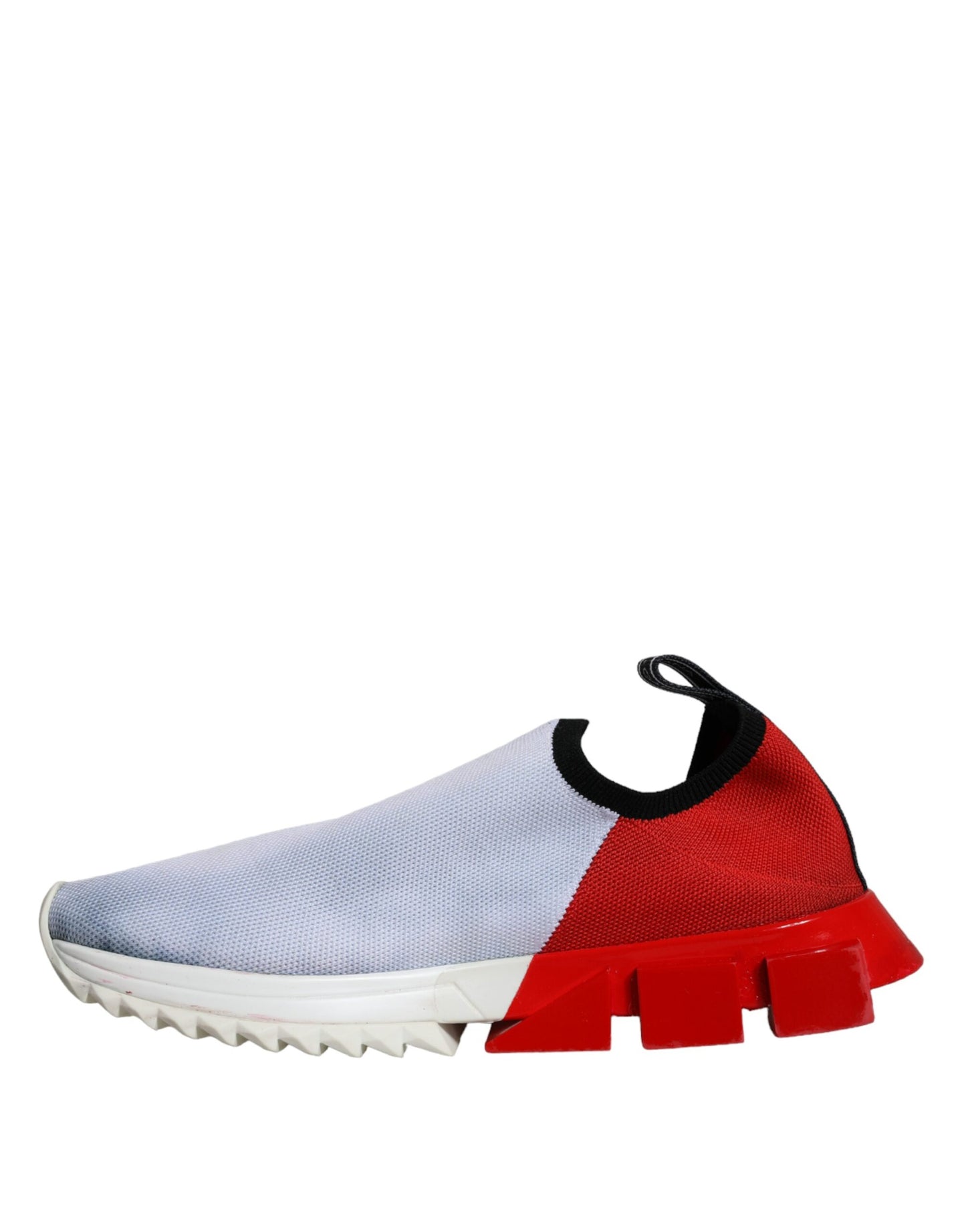 Dolce & Gabbana Red White Logo Sorrento Sneakers Shoes Dolce & Gabbana