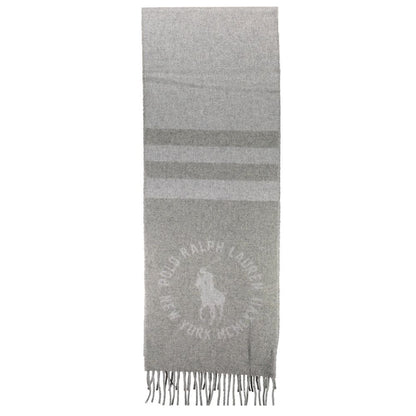 Ralph Lauren Gray Nylon Scarf Ralph Lauren