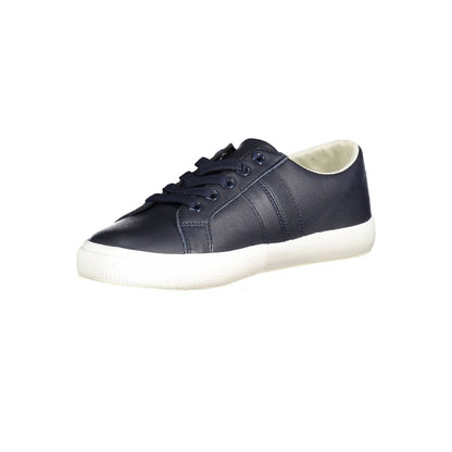 Ralph Lauren Blue Polyester Sneaker Ralph Lauren