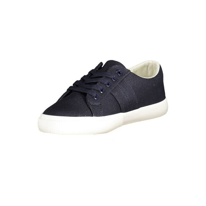 Ralph Lauren Blue Cotton Sneaker Ralph Lauren