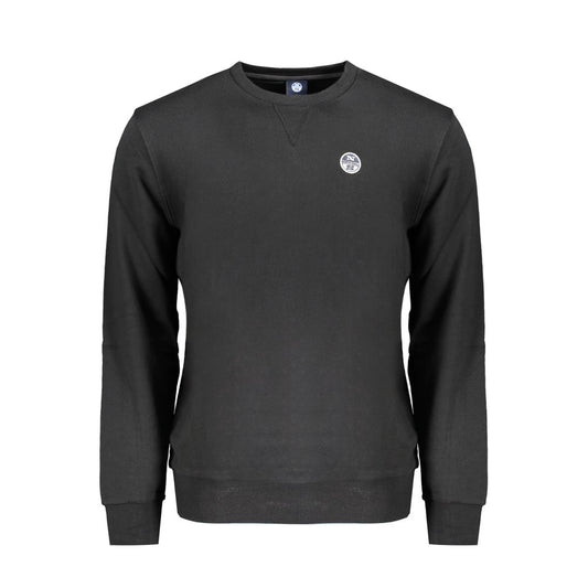 North Sails Black Cotton Sweater North Sails