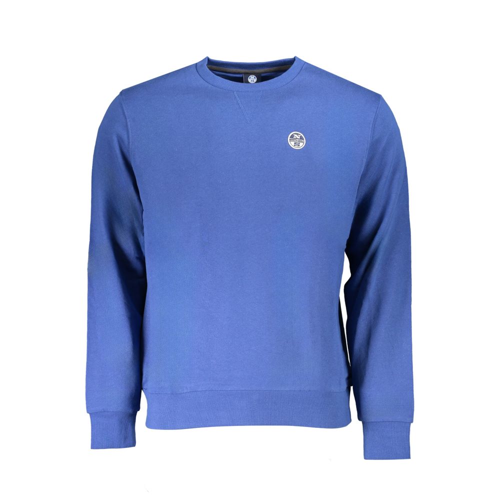 North Sails Blue Cotton Sweater North Sails