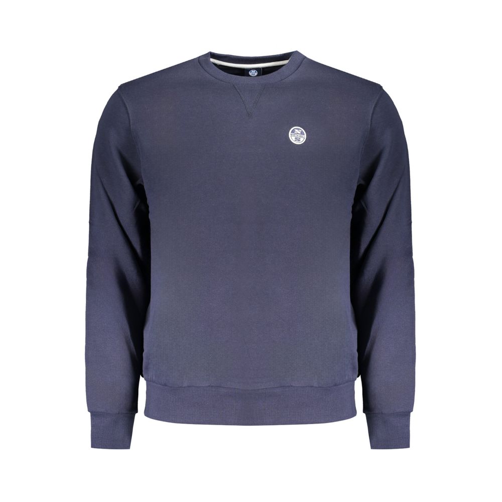 North Sails Blue Cotton Sweater North Sails