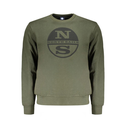 North Sails Green Cotton Sweater North Sails