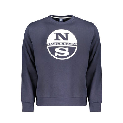 North Sails Blue Cotton Sweater North Sails