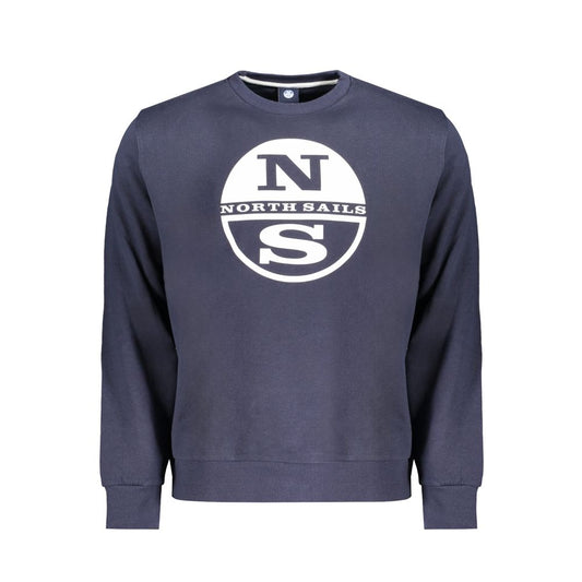 North Sails Blue Cotton Sweater North Sails