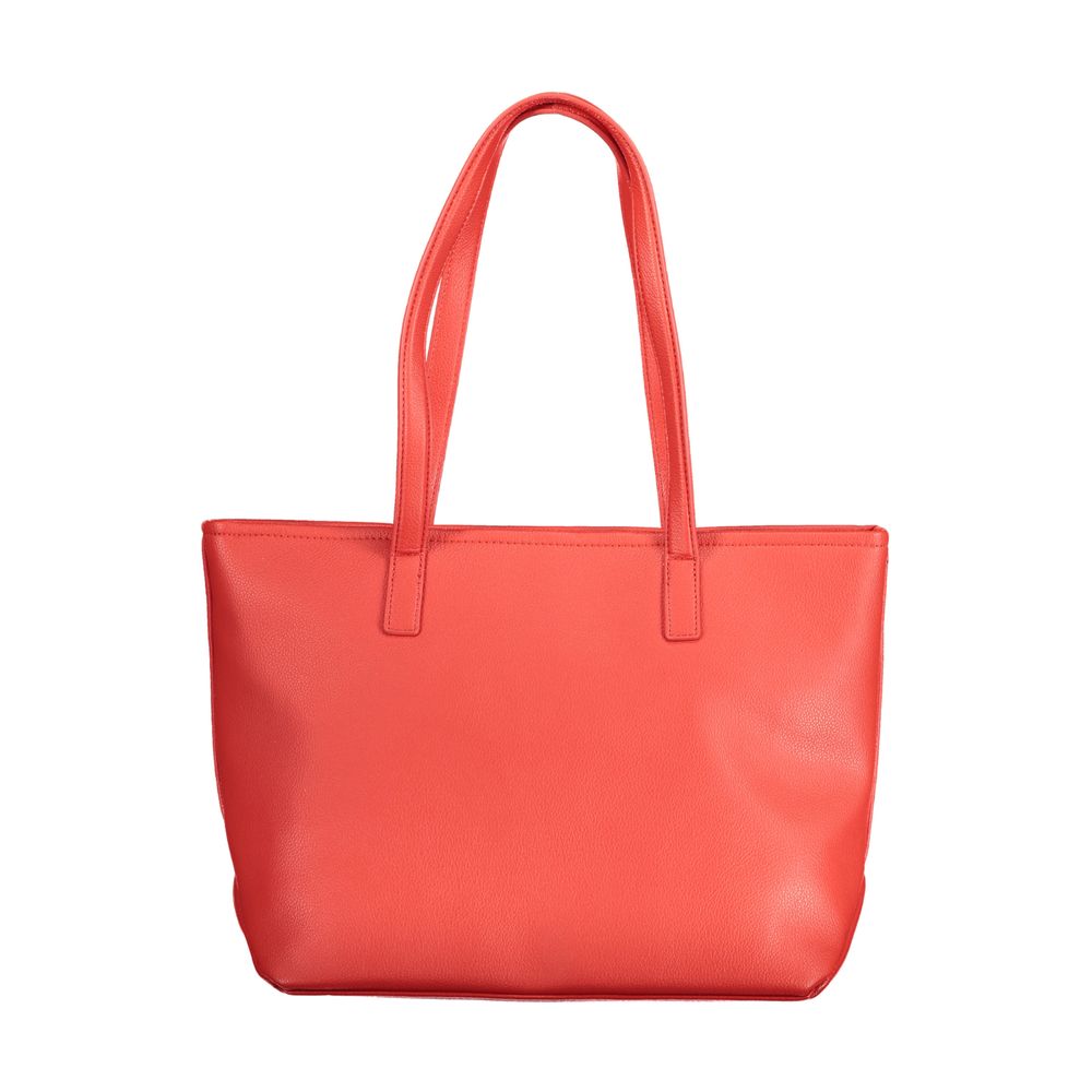 Valentino Bags Red Polyethylene Handbag Valentino Bags