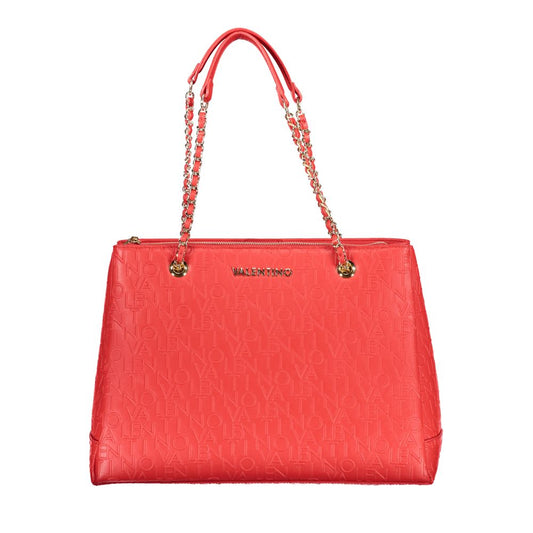 Valentino Bags Red Polyethylene Handbag Valentino Bags