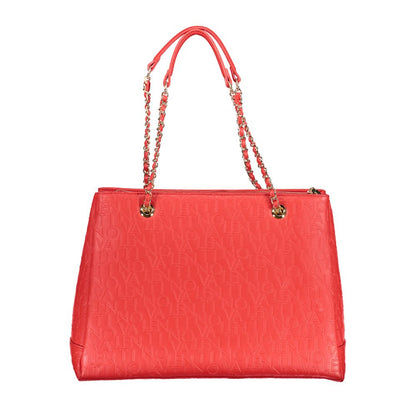 Valentino Bags Red Polyethylene Handbag Valentino Bags