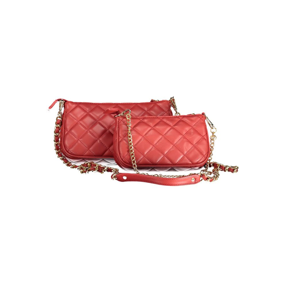 Valentino Bags Red Polyethylene Handbag Valentino Bags