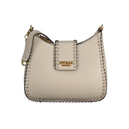 Guess Jeans Beige Polyethylene Handbag Guess Jeans