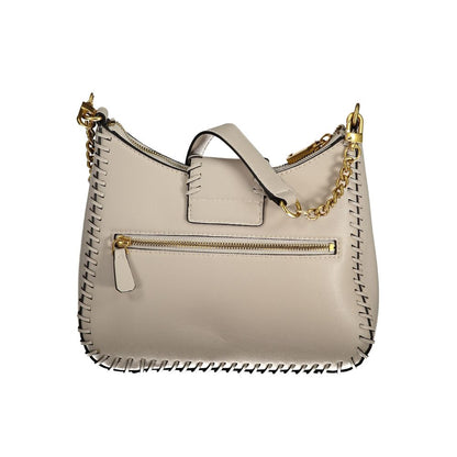 Guess Jeans Beige Polyethylene Handbag Guess Jeans