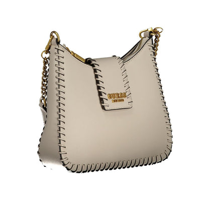 Guess Jeans Beige Polyethylene Handbag Guess Jeans