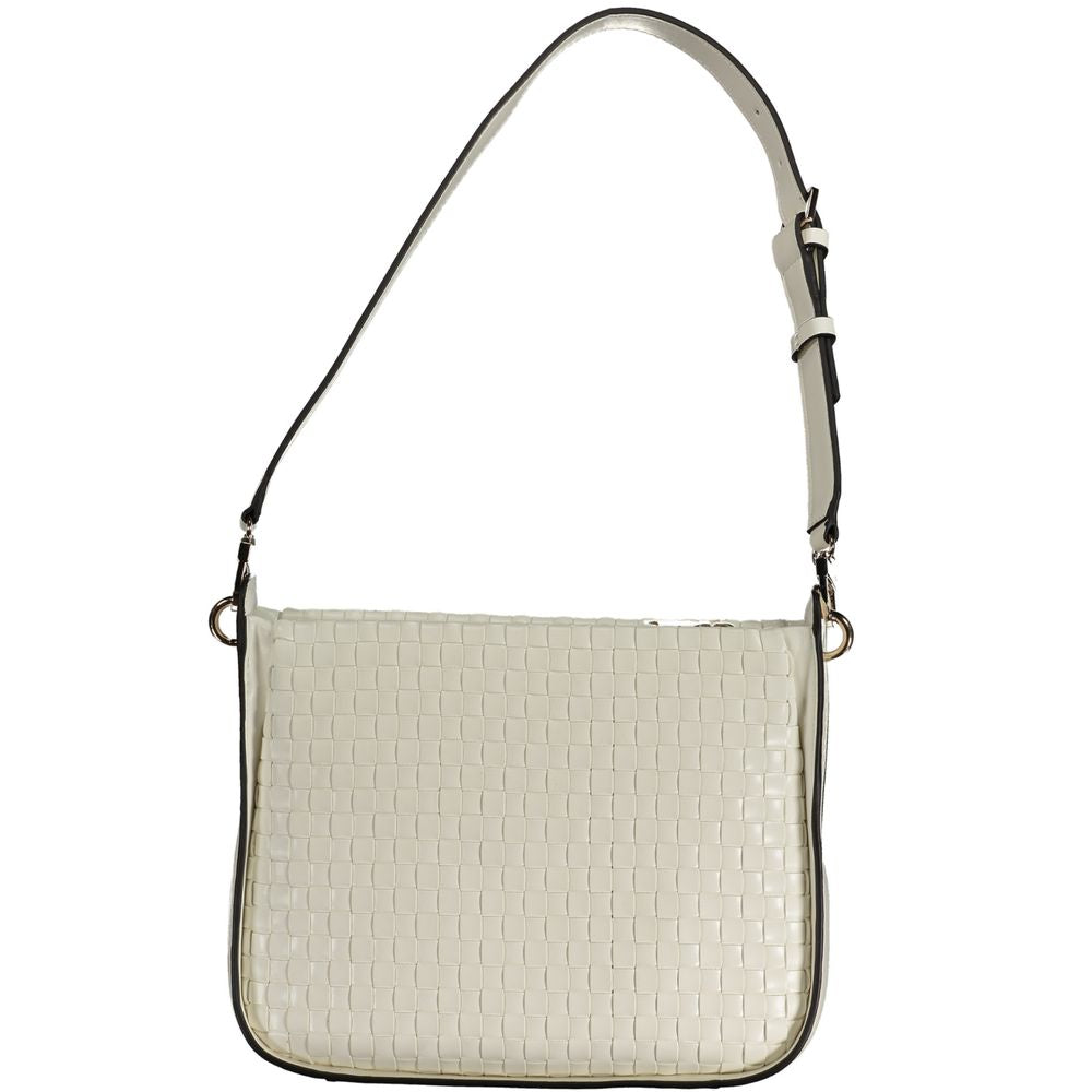 Guess Jeans White Polyethylene Handbag Guess Jeans