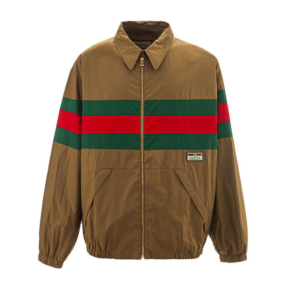 Gucci Brown Cotton Jacket