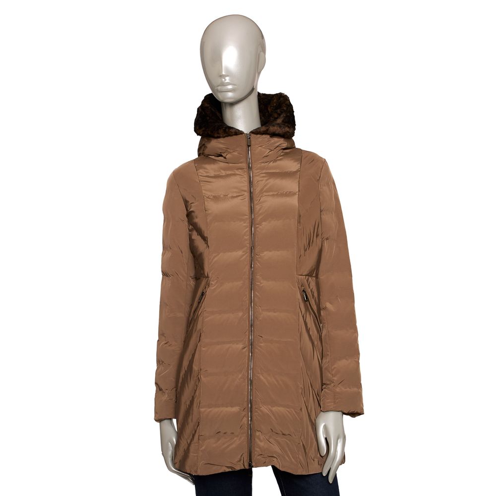 Baldinini Trend Brown Polyester Women Jacket