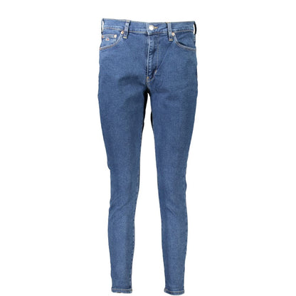 Tommy Hilfiger Blue Cotton Jeans & Pant