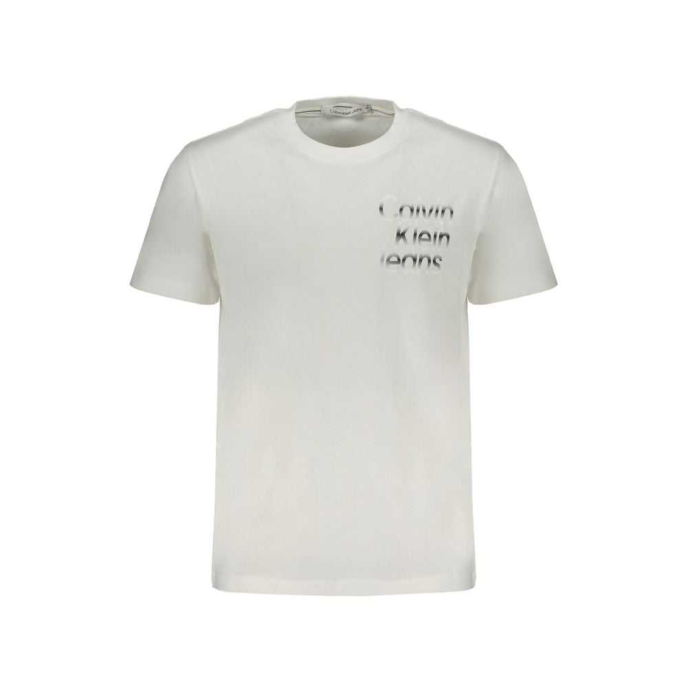 Calvin Klein White Cotton T-Shirt