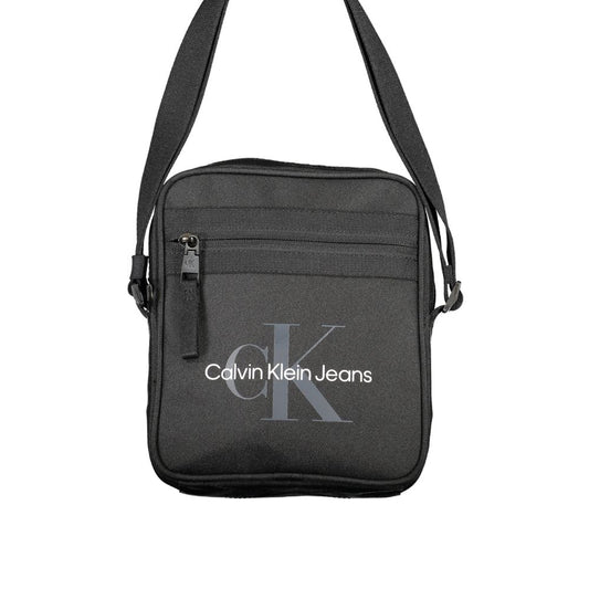 Calvin Klein Black Polyester Shoulder Bag