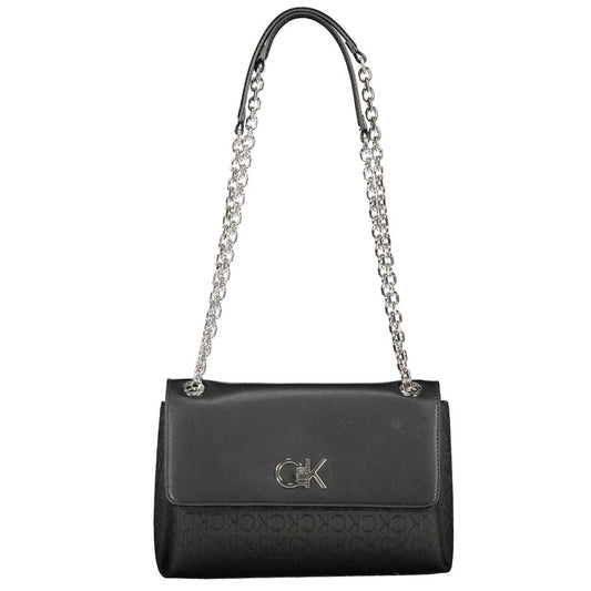 Calvin Klein Black Polyester Handbag