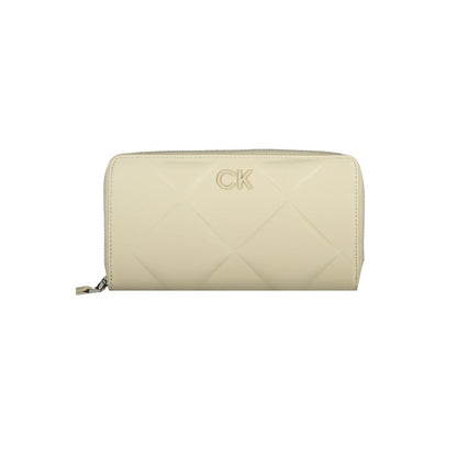 Calvin Klein Beige Polyester Wallet