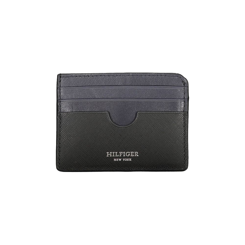 Tommy Hilfiger Black Leather Wallet