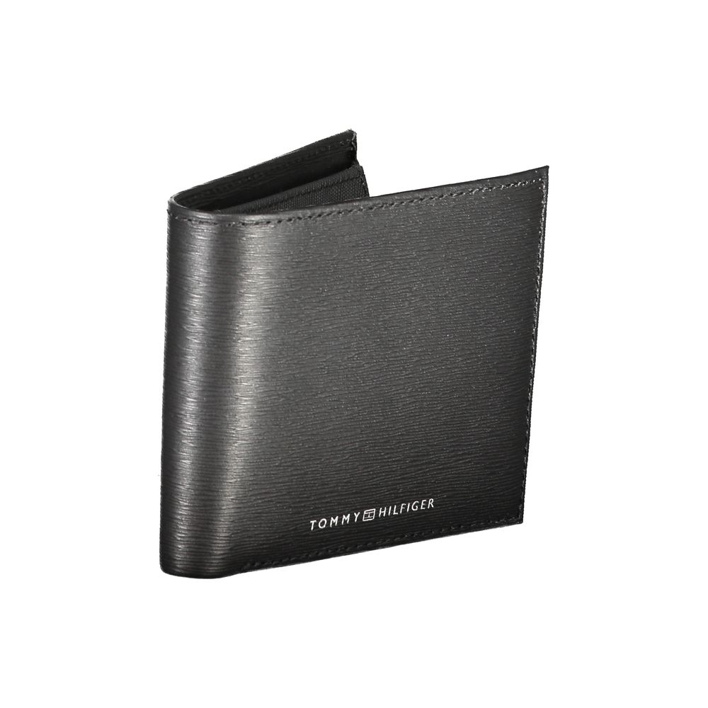 Tommy Hilfiger Black Leather Wallet