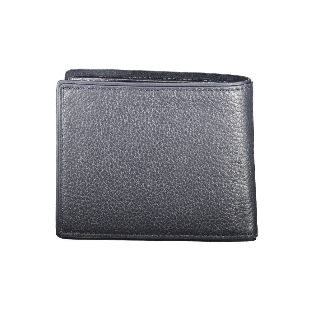 Tommy Hilfiger Blue Leather Wallet