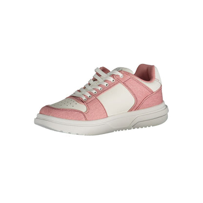 Tommy Hilfiger Pink Polyester Sneaker