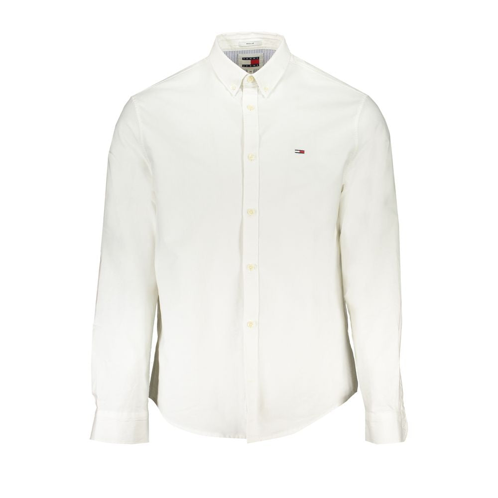 Tommy Hilfiger White Cotton Shirt