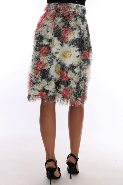 Dolce & Gabbana Floral Elegance Knee-Length Skirt Dolce & Gabbana