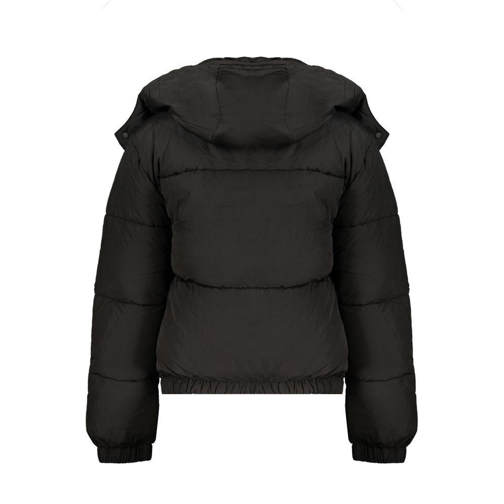 Fila Black Polyester Women Jacket