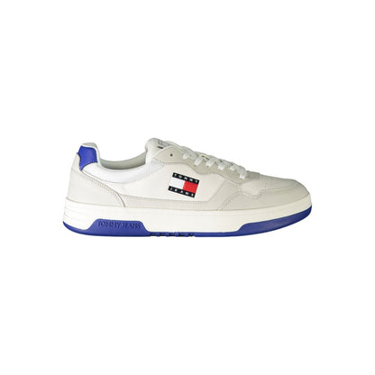 Tommy Hilfiger White Leather Men Sneaker