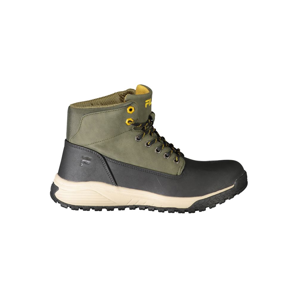 Fila Green Polyester Men Boot