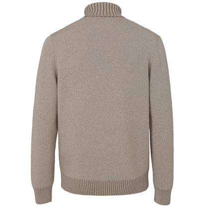 Gran Sasso Beige Cashmere Sweater