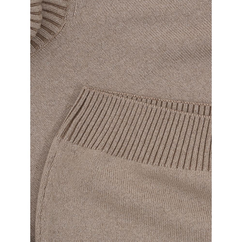 Gran Sasso Beige Cashmere Sweater