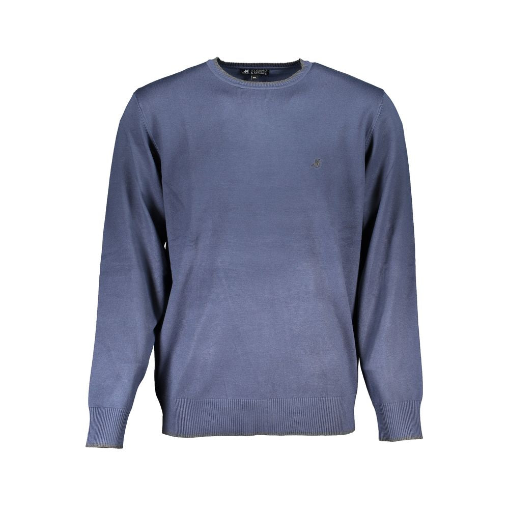 U.S. Grand Polo Blue Nylon Sweater