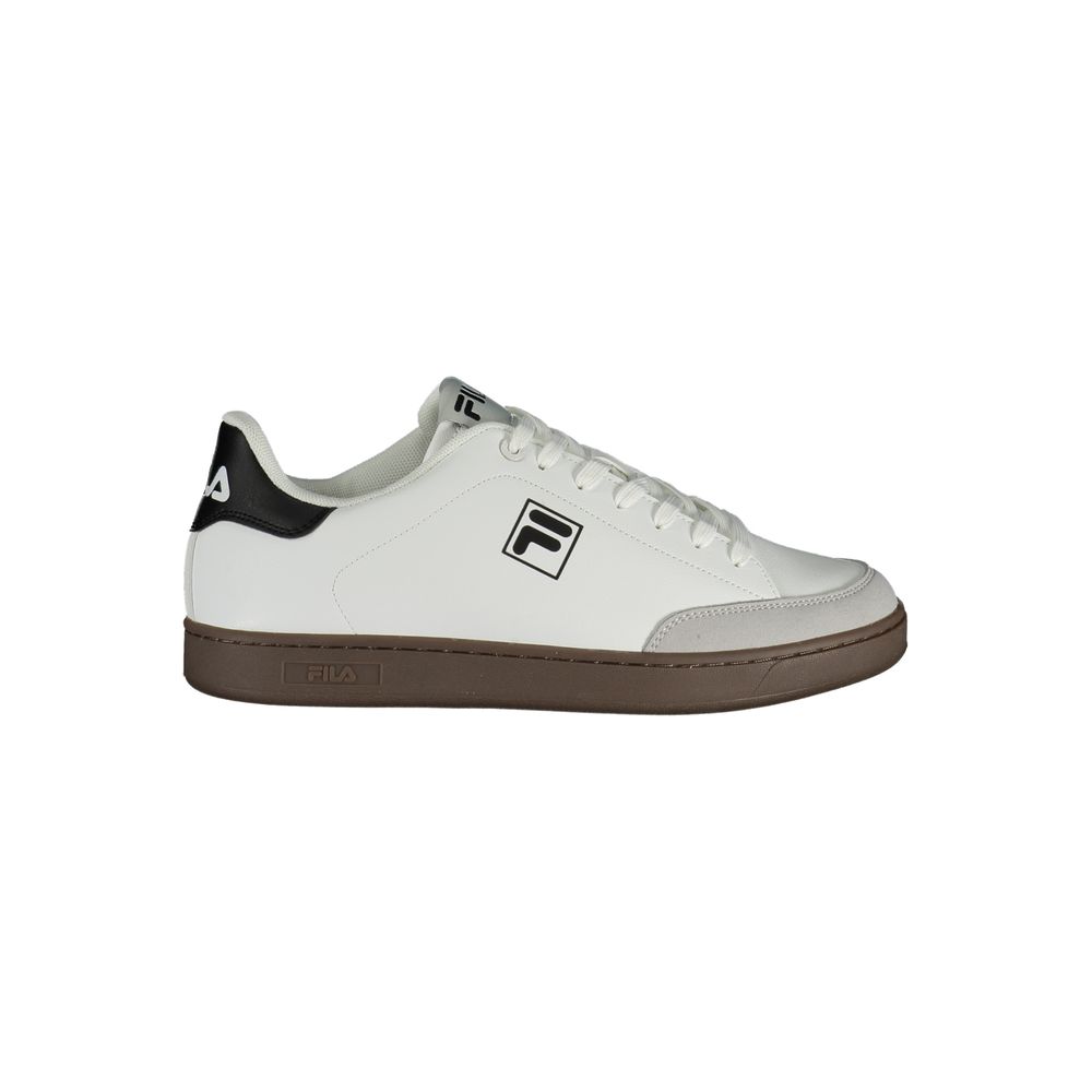 Fila White Polyester Sneaker