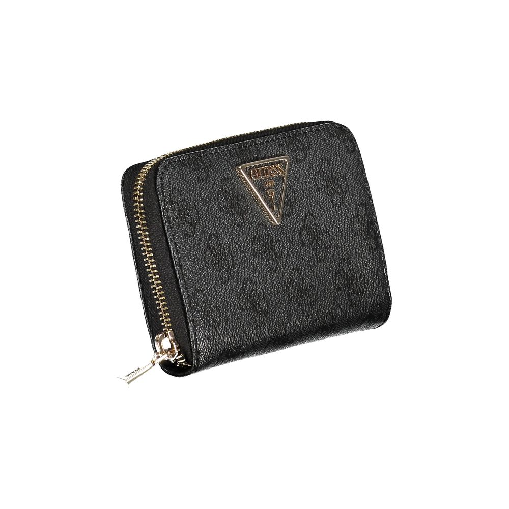 Guess Jeans Black Polyethylene Wallet