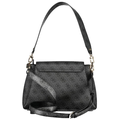 Guess Jeans Black Polyethylene Handbag