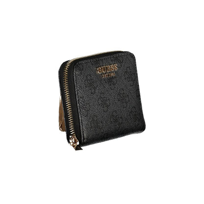 Guess Jeans Black Polyethylene Wallet