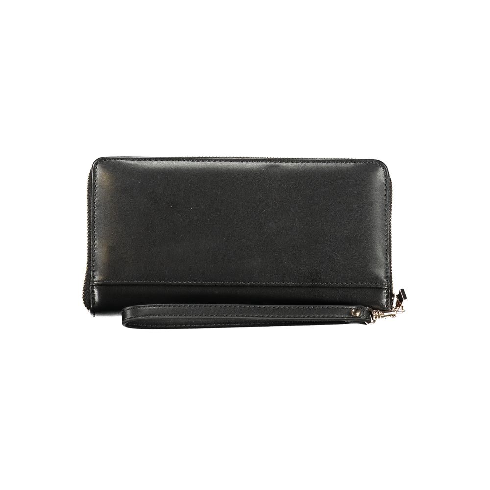 Guess Jeans Black Polyethylene Wallet