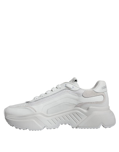 Dolce & Gabbana White Daymaster Low Top Sneakers Shoes