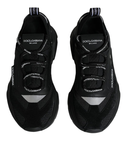 Dolce & Gabbana Black Daymaster Low Top Sneakers Shoes