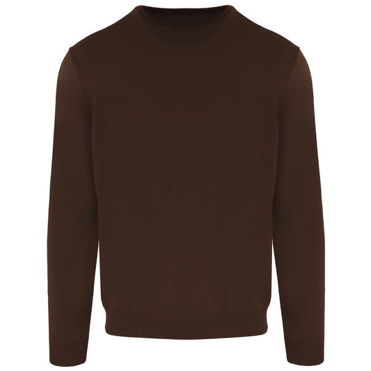 Malo Brown Wool Sweater