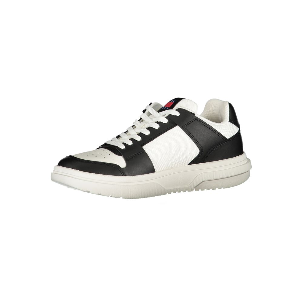 Tommy Hilfiger Black Polyester Sneaker